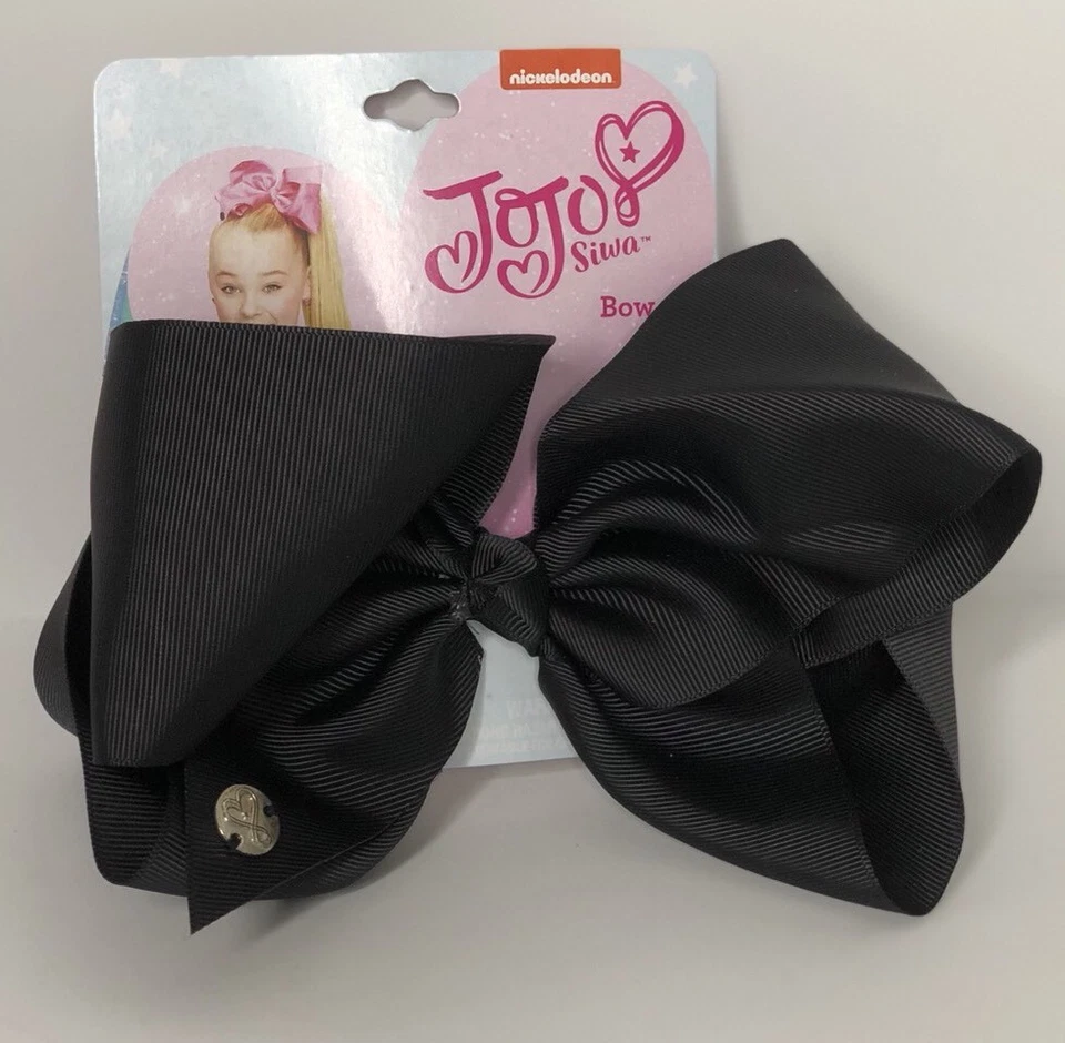 NOVO clipe de laço de cabelo Nickelodeon Jo Jo Siwa grande assinatura dança alegria 7-8" - Imagem 4 de 4