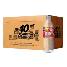 Deuterium Depleted Water 10 ppm Hydro Health  24 pcs x 500ML,free S&H to Cont.US