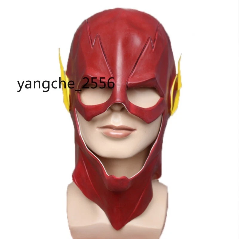 The Flash Masks Halloween Props Latex Masks Carnival Dance Party Funny Headsets - Image 3 of 4