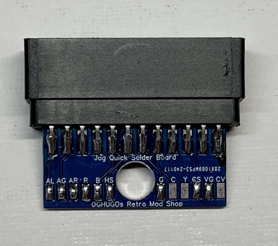 Atari Jaguar RGB Stereo Shielded SCART cable Free SHIP ! - Image 3 of 4