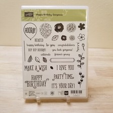 Stampin UP Happy Birthday Gorgeous set of 32 stamps