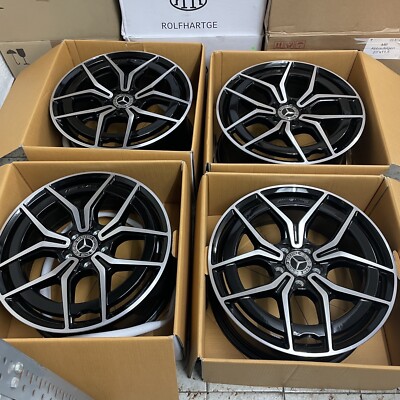 OEM Mercedes AMG Felgen Satz 19-Zoll A2064016700+6800 C-Klasse W206 S206 Neu Alu
