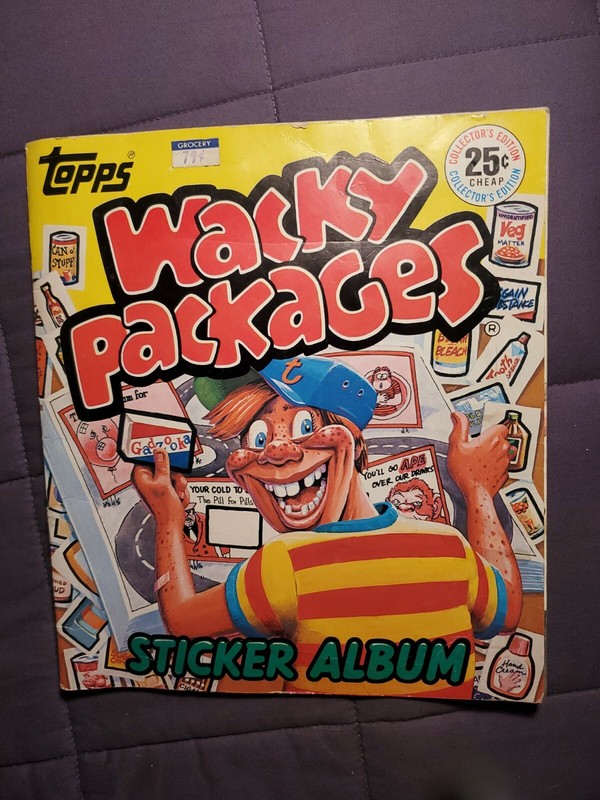 Wacky Packages Collectors Edition Sticker Album