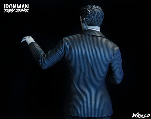 Tony Stark Sculpture (300mm) /3D Printed/Unpainted/Unassembled/GK/B3Dserk - Picture 11 of 16