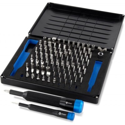 iFixit Manta Driver Kit - Precision Bit-Satz-112 teilig-ergonomisch-schwarz/blau