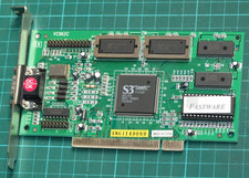 Fastware S3 Trio64V+ 86C765 chipset PCI VGA Card