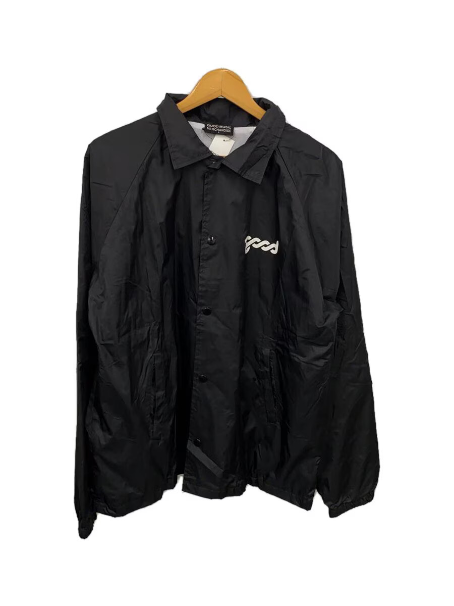 Other Brands: Good Music Merchandise Coach Jacket, Size L, Polyester, Black