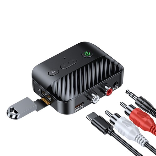 Bluetooth 5.3 Receiver Adapter Wireless Audio Receiver Adapter Accessories - Afbeelding 8 van 16