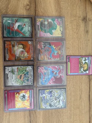 Lot de 9 cartes Pokémon EX Full Art – État quasi neuf – Cartes officielles - Photo 1/2