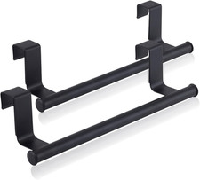 Stainless Steel over Cabinet Towel Bar, Cabinet Door Towel Holder, over the Door