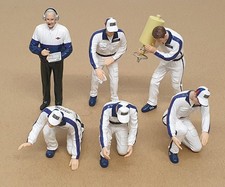 TSM Escala 1/18 TSM10AC05 - Pit Crew Figuras Equipo Martini Racing