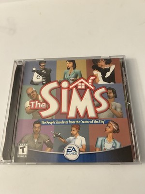 The Sims - Original PC Game - Retro - Computer EA 2000 Old School Vintage