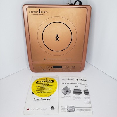 Copper Chef 1300 Watt Induction Cooktop KC16067-00300 Tested Works