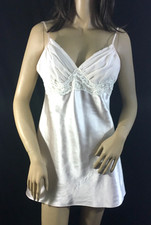 Secret Treasures, pink, satin, shortie nightgown, M,  8682 