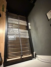 IKEA Malm Bett, 90x200 Cm, Schwarz inkl. Matratze, Lattenrost und Schublade