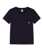 Jungen T-Shirt Petit Bateau, Blau Smoking, 10 Jahre, Baumwolle, Kurzarm