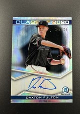 2020 Bowman Draft Class of 2020 Insert Refractor AUTO /250 Daxton Fulton