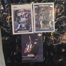 Topps Score Upper Deck Terence Newman Dallas Cowboys NFL Cards #75 #277 #56 Lot