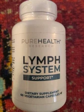 Pure Health Research Lymph System Support Supplement 60 Capsules