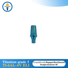1/4/6/10/20pcs Straight abutment fit to Megagen Blue Diamond NC platform GH1-4mm