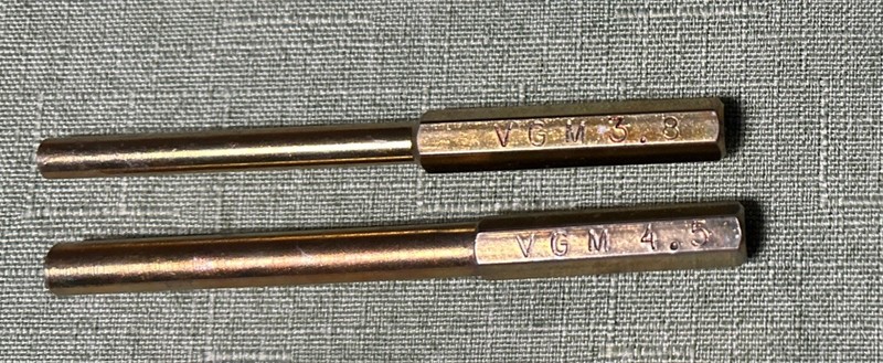 VGM 3.8mm/4.5mm Security Screwdriver Bits NES SNES N64 Gameboy