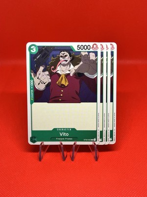 [x4] Vito | ST02-002 | Playset | NM | ENGLISH | OP TCG | ONE PIECE