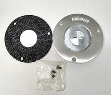 Hubbell Kellems SA2525 ~ Aluminum Round Box Cover ~ Floor Box Type ~ 1 Gang  NEW