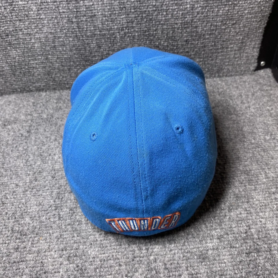 Gorra Oklahoma City Thunder ajustada para hombre talla única NBA baloncesto ajuste con memoria Foto 4 de 4
