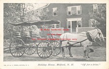 NH, Milford, New Hampshire, Holiday House Stage Coach, WF French Pub