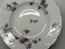 Set of 11 Haviland Limoges Bowls Violet Floral R B Gray St Louis France