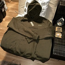 Esp Minimal Olive Green Hoody. 3xl. Unworn With Tags