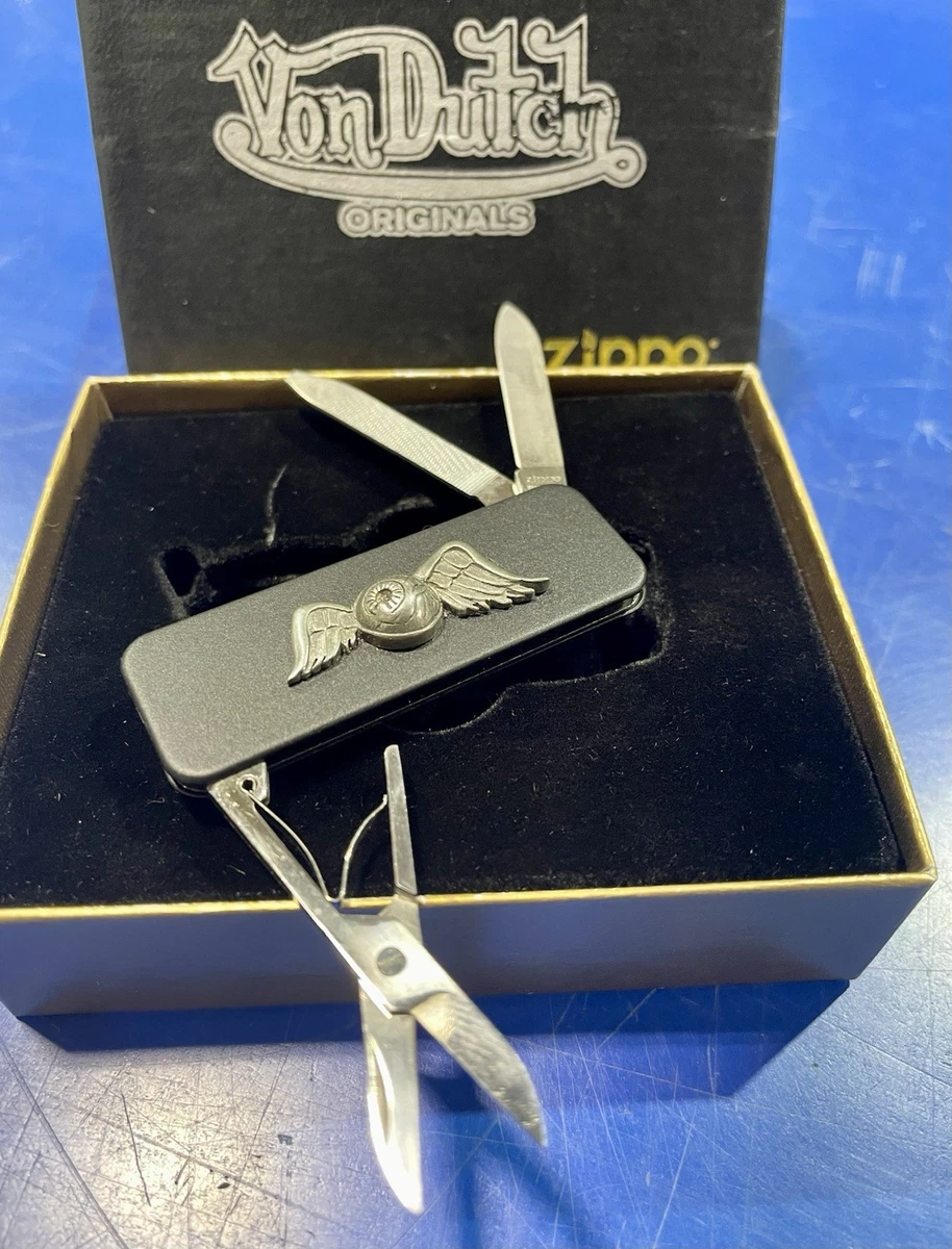 Zippo Pocketknife Collectible Vintage Factory Manufactured Folding