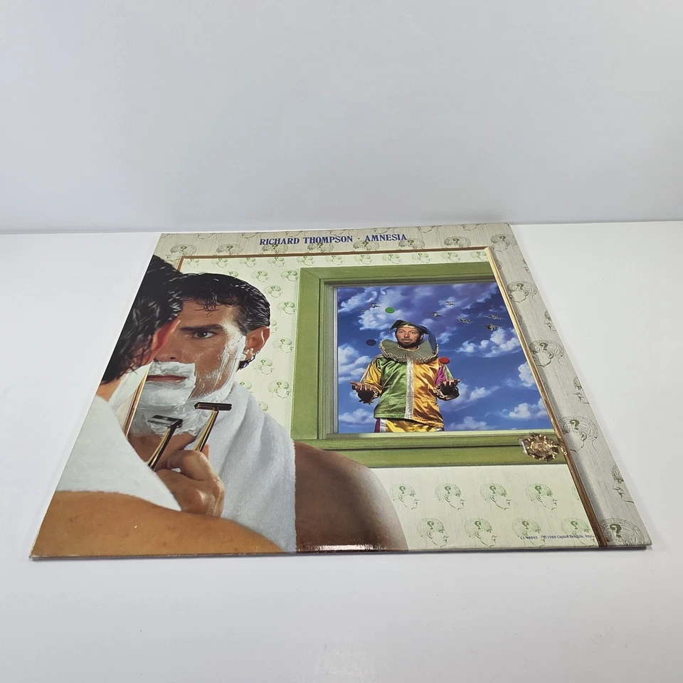 Richard Thompson Amnesia LP Album Vinyl Record EST 2075 Capitol Records - Image 3 of 4