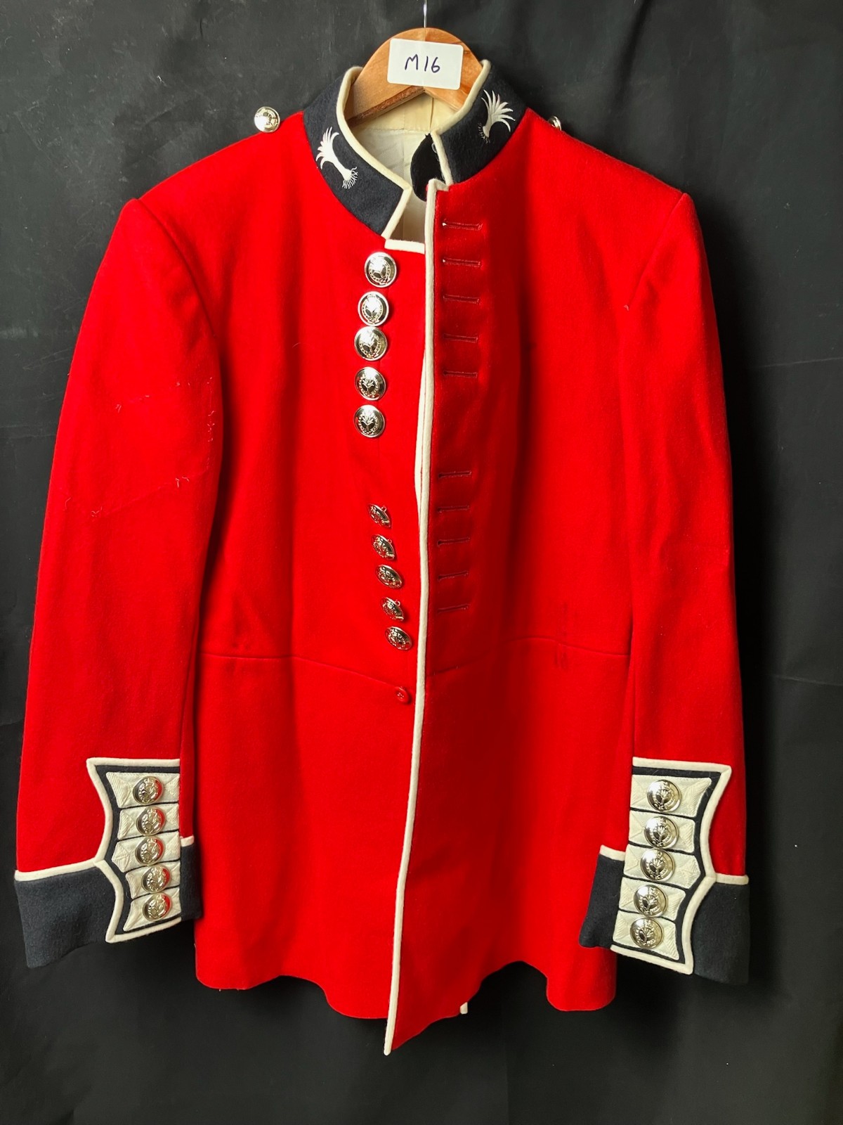 Gallese Guardie Britanniche Army Salvapiedi Rosso Tunica