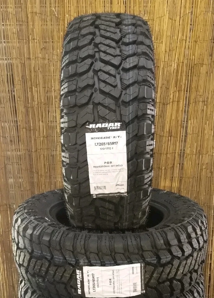265 65 17 120/117Q  RADAR RENEGADE RT+ RUGGED TERRAIN  TYRES  X2 special offer - Image 2 of 4