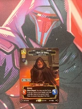 Star Wars Unlimited Baylan Skoll Prestige SERIALIZED 086/250 LOF