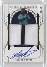 2024 National Treasures Prospect Material Signatures /99 Lazaro Montes Auto 1g37