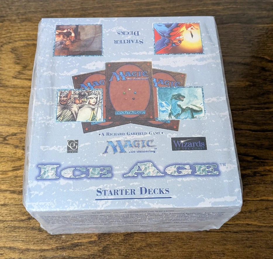 Magic: The Gathering Ice Age Sealed Collectible Card Game Boxes