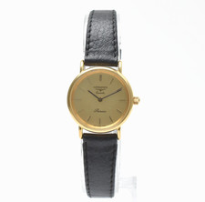 [QUASI NUOVO] Longines Presence 153 7228 Oro 23mm Orologio Donna Quarzo dal Giappone