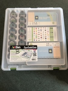 Lot Of 16 Cricut Cartridge With Booklets And Keyboard Overlays W/Case As Shown B