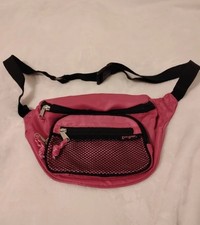 Vintage EastSport Fanny Pack Belt Waist Bag Pink 90s Retro