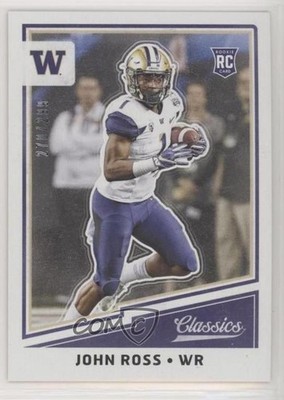 2017 Panini Classics Rookies Red Back 270/299 John Ross #249 Rookie RC 0d4