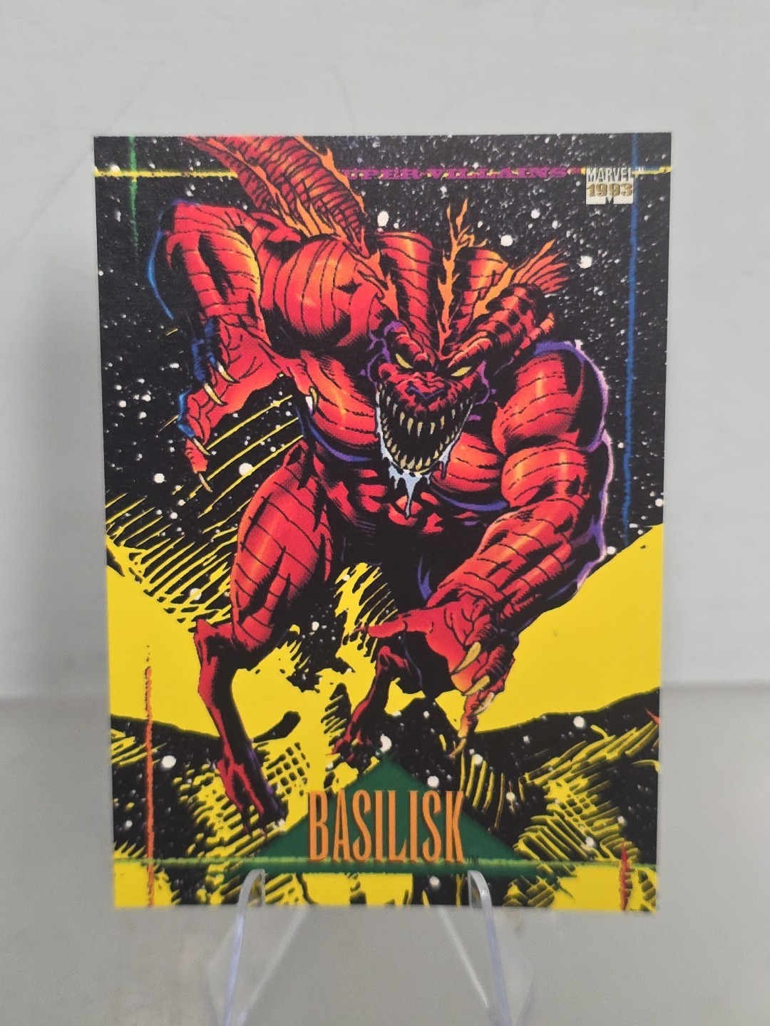 1993 SkyBox Marvel Universe #104 Basilisk