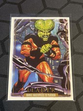 2024 SkyBox Marvel Masterpieces 92 Platinum Leader #42 Leather