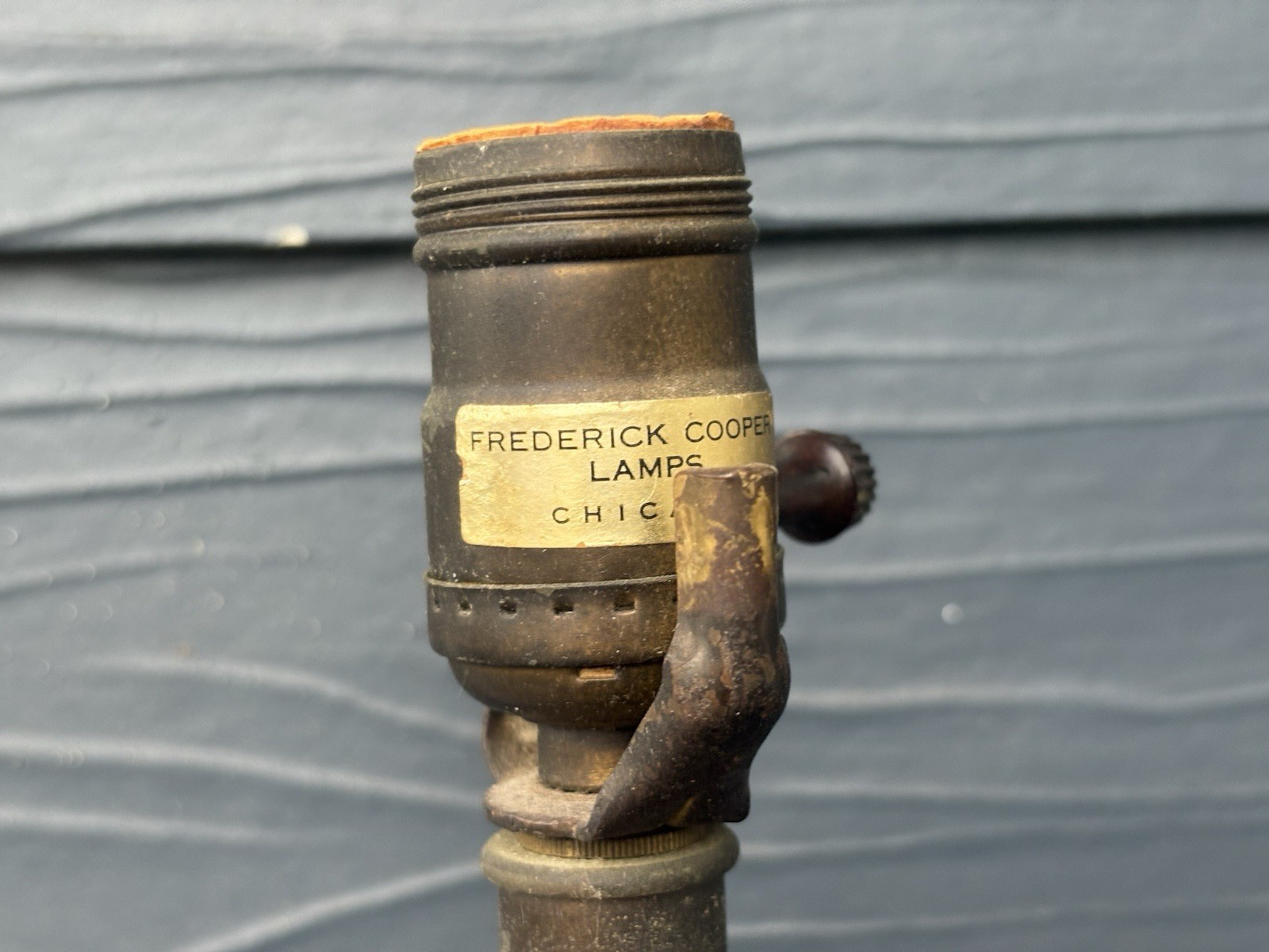 Pair Of Vintage Fredrick Cooper  Large Bronze corinthian Column Table Lamps RARE