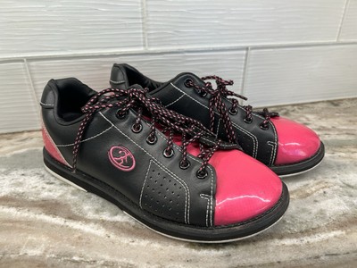 Elite Athena Bowling Shoes Ladies 8 Hot Pink/Black