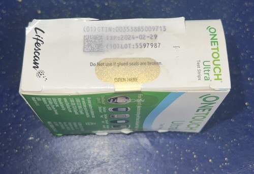 100 One Touch Ultra Blutzuckerteststreifen - ABGELAUFEN 2024 VERSIEGELT - Bild 4 von 5