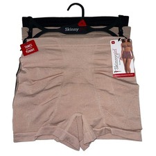 Skinnygirl Shaping Shorts Targeted Tummy Control Seamless Style 7016 Set of 3