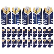 25 Pcs Graduation Candy Packing Box Boxes for Paper Case Biscuit