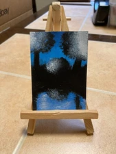 ACEO Original Acrylic Painting Landscape Abstract Art Card ATC Scenery 61